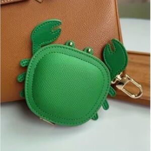 Green Crab Keychain Accessory